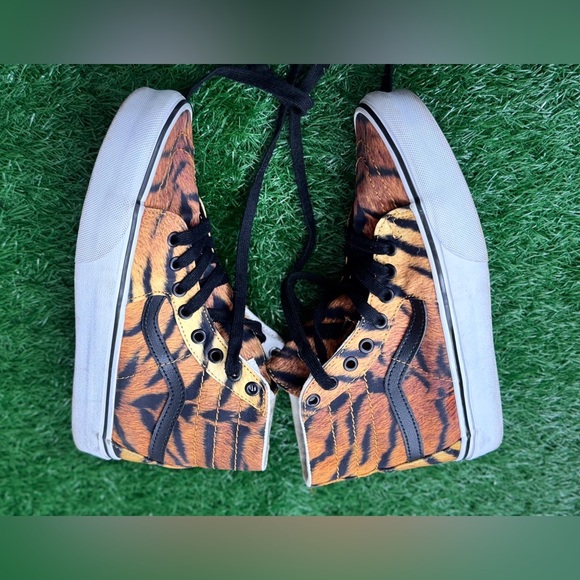 Vans Unisex SK8 Hi Tiger Shoes Size M-6.5 W-8‎ - Picture 6 of 9